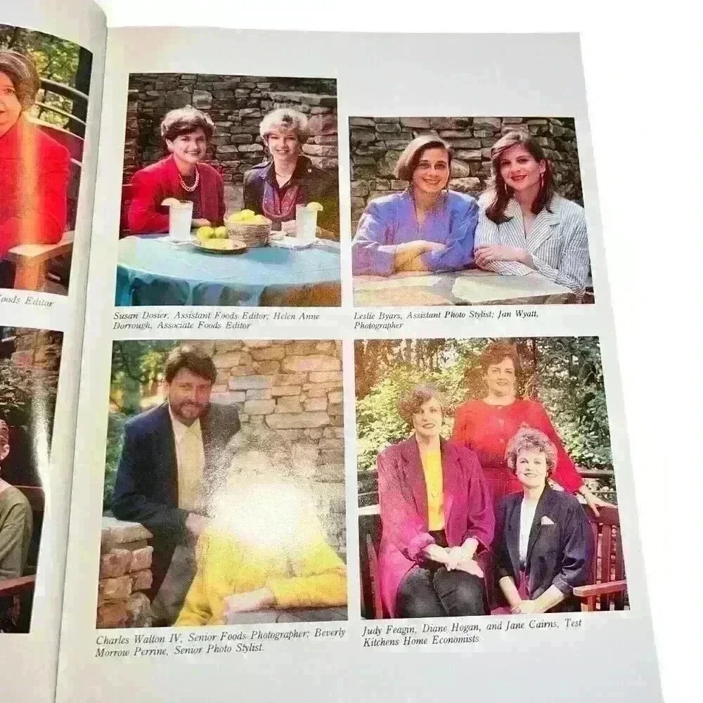 Southern‎ Living 1990 Annual Receipe Cook Book Vintage Hard Cover Collectible
